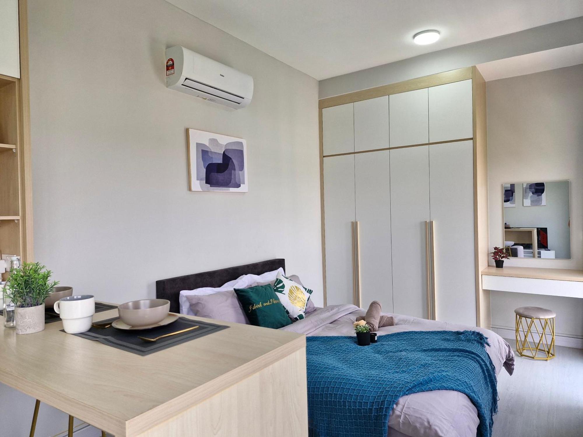Taman Equine Comfy Studio#Greenery View#4 Pax#Aeon Mall Seri Kembangan Eksteriør billede